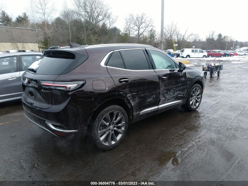 2022 BUICK ENVISION AVENIR VIN: LRBFZSR41ND030074