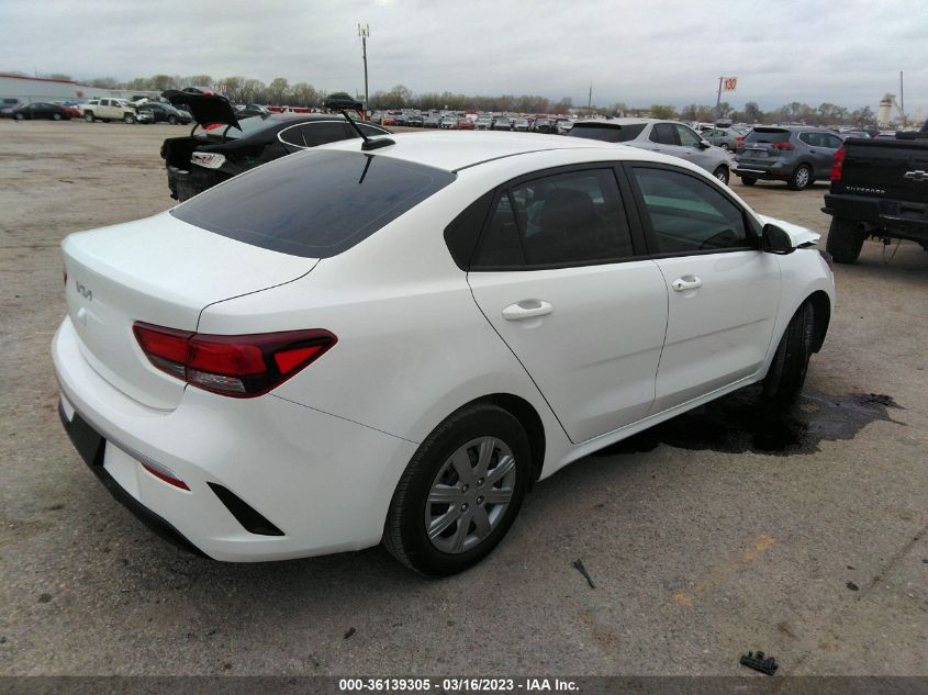 2023 KIA RIO LX VIN: 3KPA24ADXPE518514