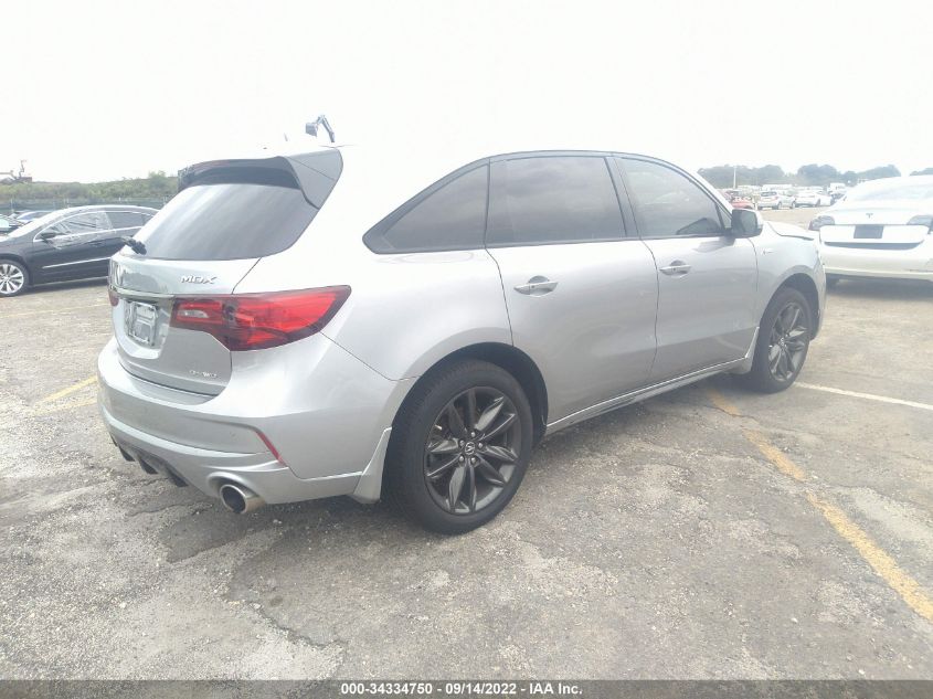 2020 ACURA MDX W/TECHNOLOGY/A-SPEC PKG VIN: 5J8YD4H0XLL032011