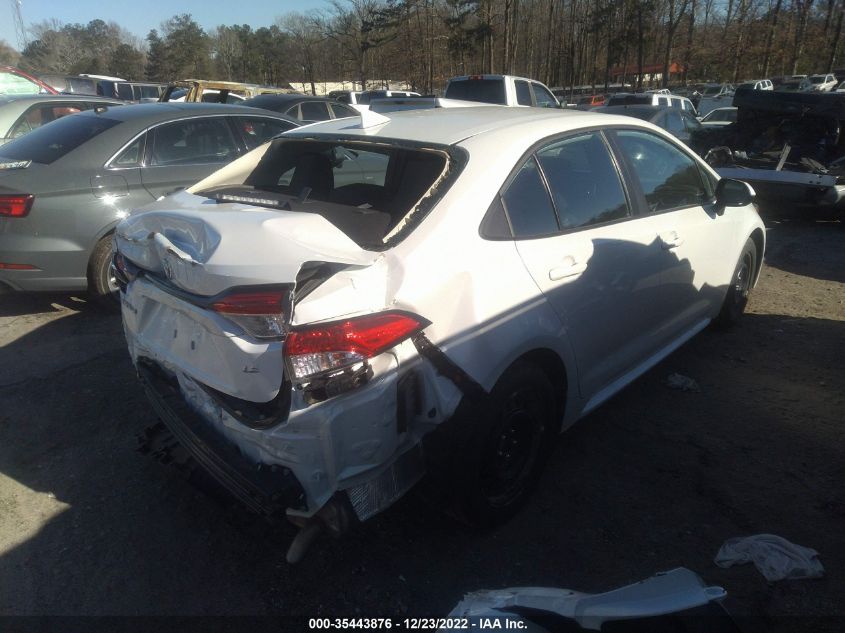 2022 TOYOTA COROLLA LE VIN: 5YFEPMAE8NP277558