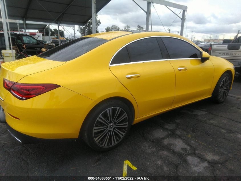 2021 MERCEDES-BENZ CLA CLA 250 VIN: W1K5J4GB2MN224922