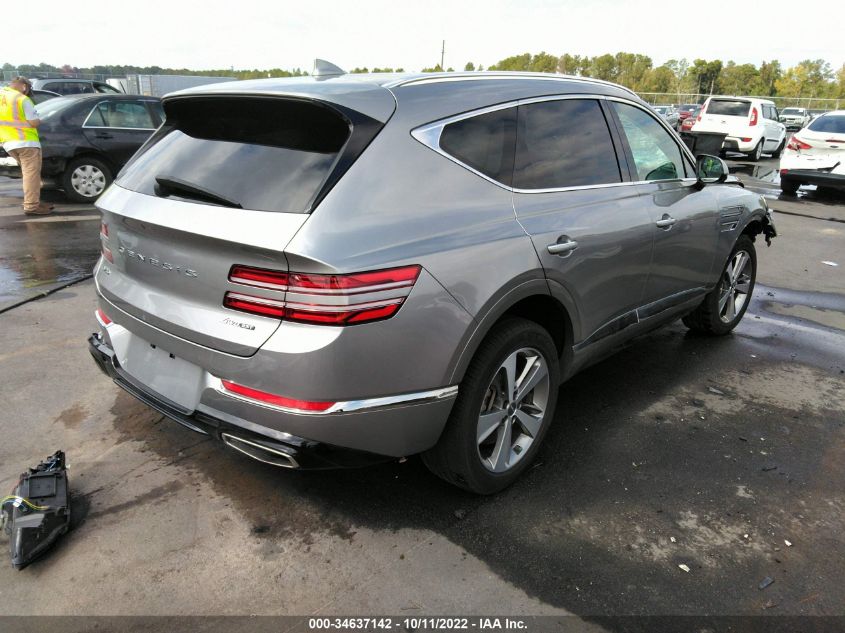 2021 GENESIS GV80 VIN: KMUHCESCXMU052309