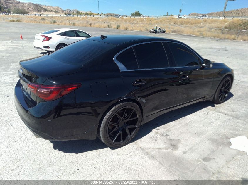 2021 INFINITI Q50 3.0T LUXE VIN: JN1EV7BP5MM700012