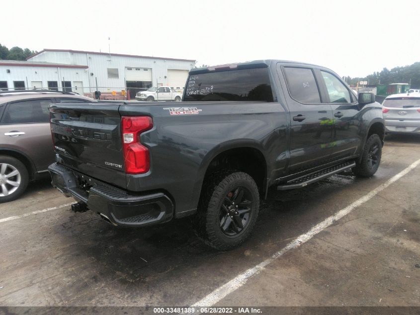 2020 CHEVROLET SILVERADO 1500 CUSTOM TRAIL BOSS VIN: 3GCPYCEF5LG213287
