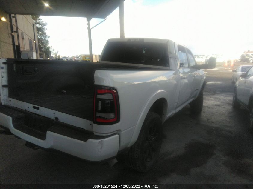 2021 RAM 2500 LARAMIE VIN: 3C6UR5FL7MG695706