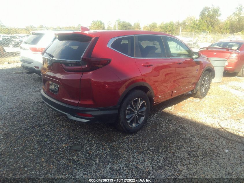 2022 HONDA CR-V EX-L VIN: 7FARW1H8XNE019884