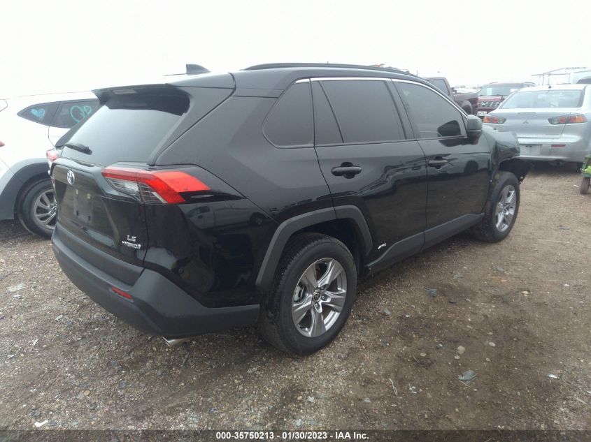 2022 TOYOTA RAV4 HYBRID LE VIN: JTMLWRFV5ND151774