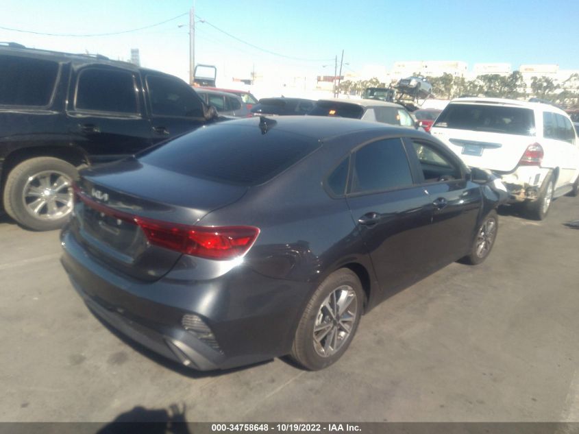 2022 KIA FORTE LXS VIN: 3KPF24AD0NE496445