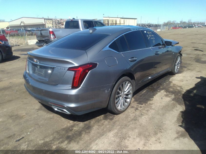 2020 CADILLAC CT5 PREMIUM LUXURY VIN: 1G6DT5RK7L0134456