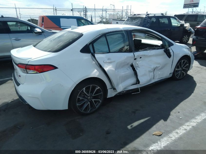 2022 TOYOTA COROLLA SE/SE NIGHTSHADE/APEX SE VIN: JTDS4MCE7N3500819