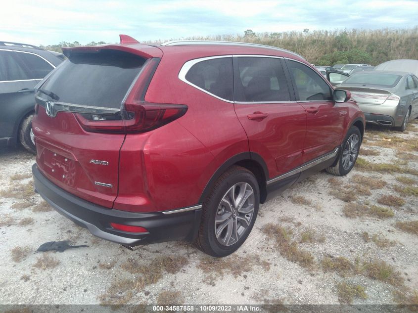 2022 HONDA CR-V TOURING VIN: 7FARW2H94NE039689