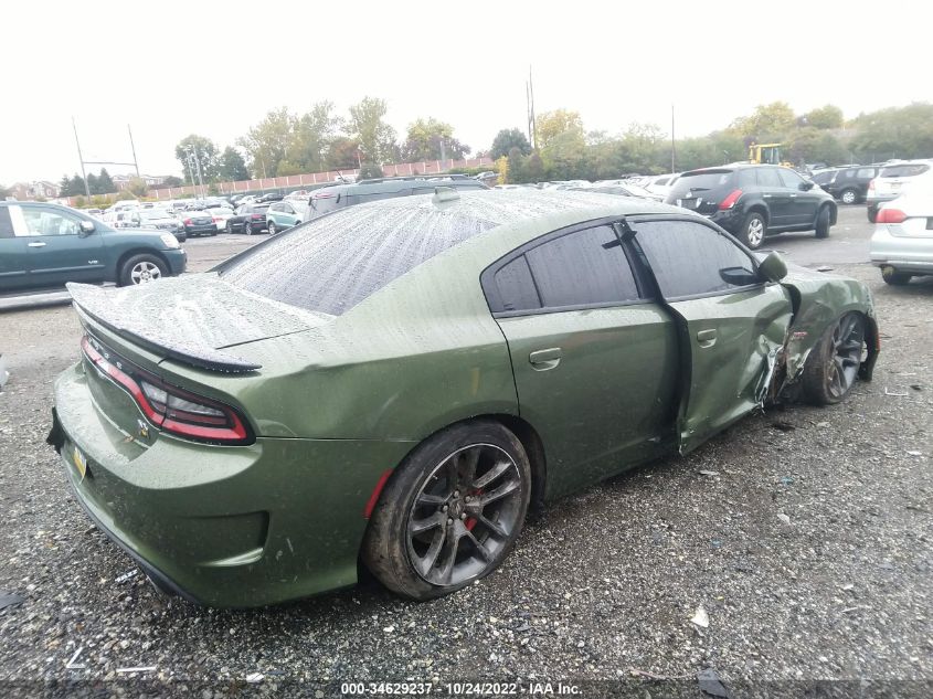 2021 DODGE CHARGER SCAT PACK VIN: 2C3CDXGJ1MH674804