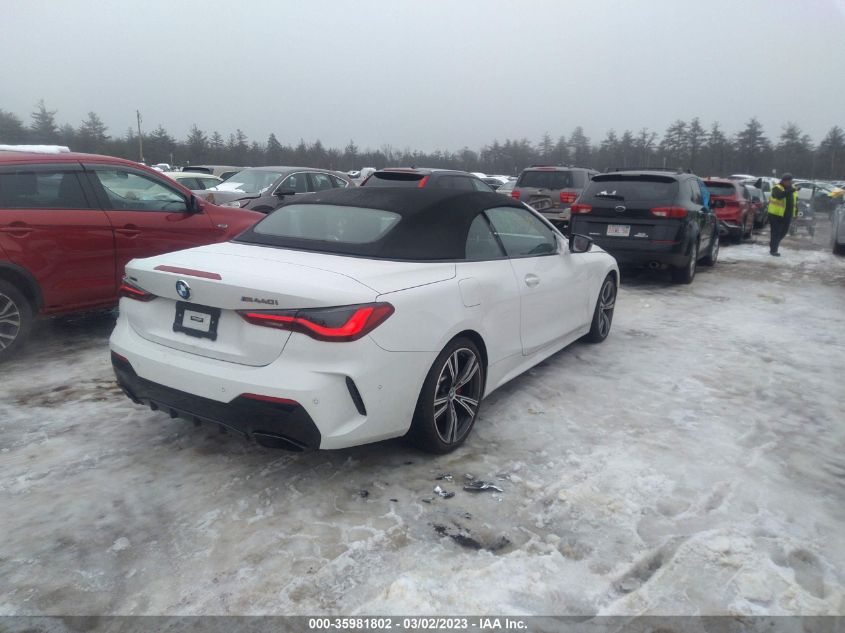 2023 BMW 4 SERIES M440I XDRIVE VIN: WBA63AT07PCL64957