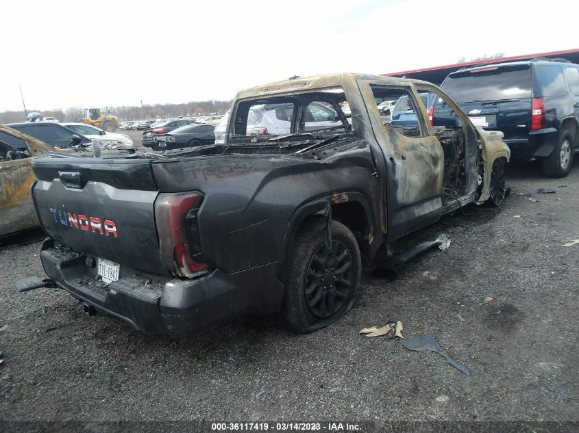 2022 TOYOTA TUNDRA 4WD PLATINUM VIN: 5TFNA5DB6NX020621