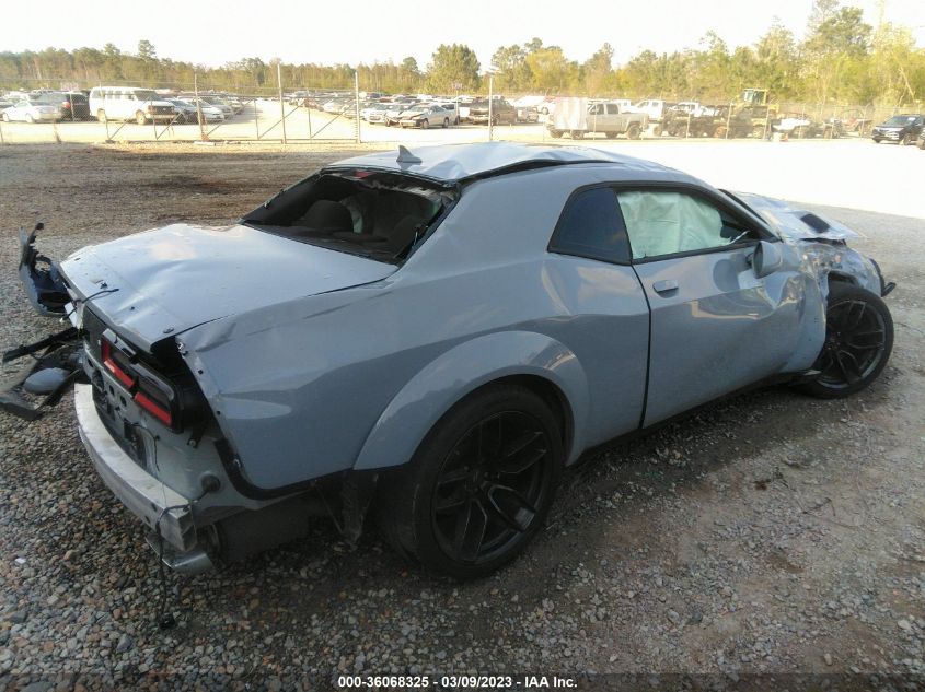 2022 DODGE CHALLENGER R/T SCAT PACK WIDEBODY VIN: 2C3CDZFJ4NH128495