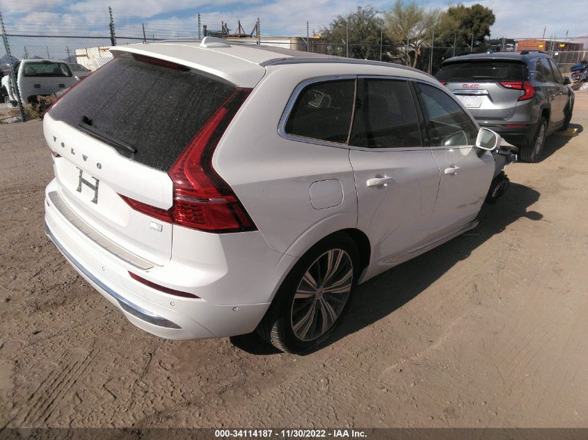 2022 VOLVO XC60 RECHARGE INSCRIPTION VIN: YV4BR0DL8N1977341