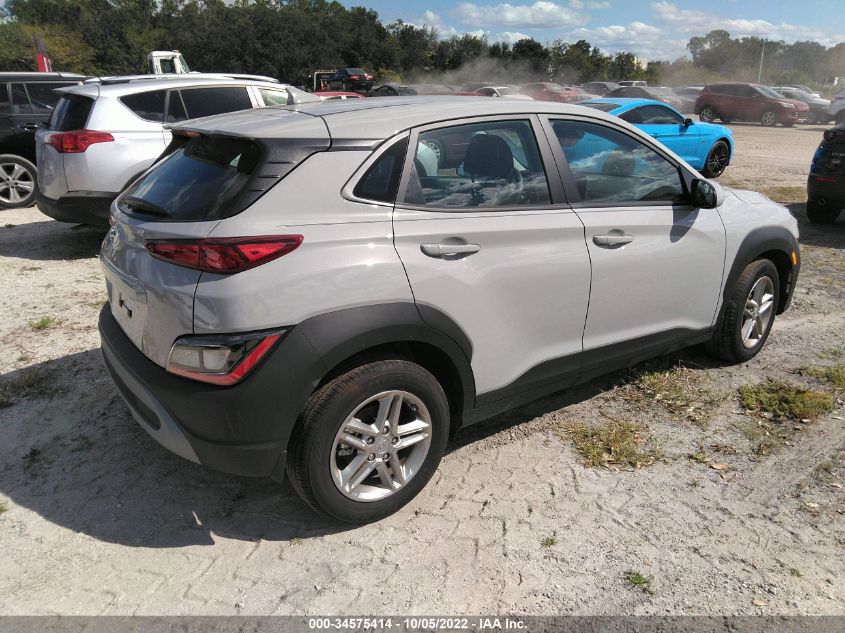 2022 HYUNDAI KONA SE VIN: KM8K22AB1NU873041