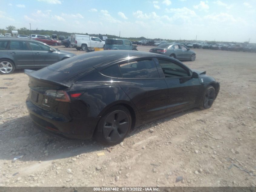 2022 TESLA MODEL 3 LONG RANGE VIN: 5YJ3E1EB9NF121228