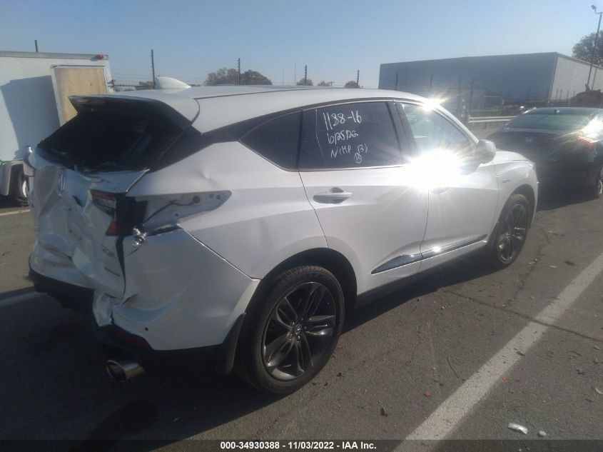 2021 ACURA RDX W/A-SPEC PACKAGE VIN: 5J8TC2H69ML031777