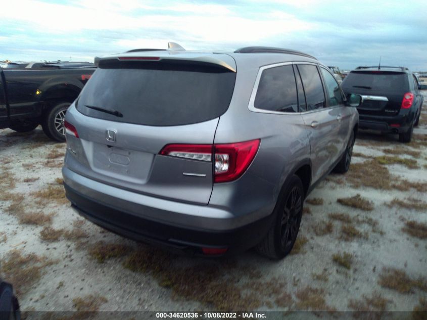 2022 HONDA PILOT SPECIAL EDITION VIN: 5FNYF5H27NB012742