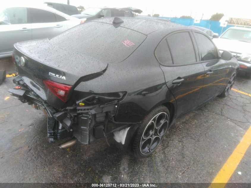 2022 ALFA ROMEO GIULIA TI VIN: ZARFAMBN6N7656862