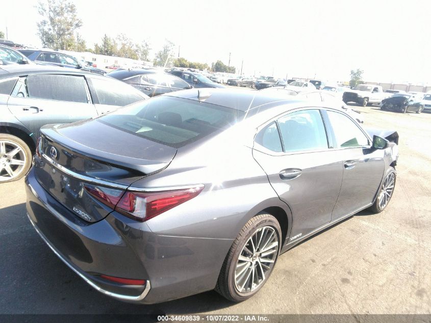 2022 LEXUS ES ES 300H VIN: 58ADA1C15NU016062