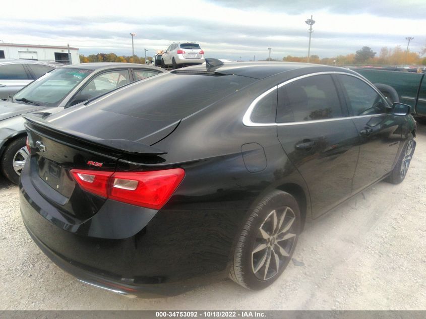 2021 CHEVROLET MALIBU RS VIN: 1G1ZG5STXMF074996