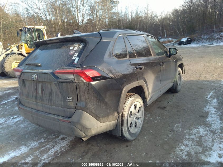 2021 TOYOTA RAV4 LE VIN: 2T3G1RFV9MW148491
