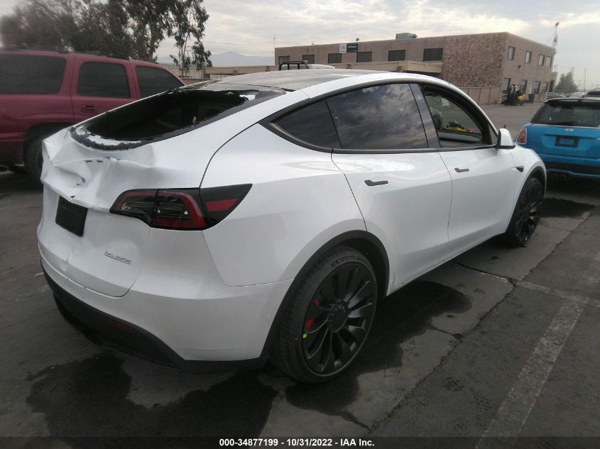 2023 TESLA MODEL Y VIN: 7SAYGDEF6PF586009