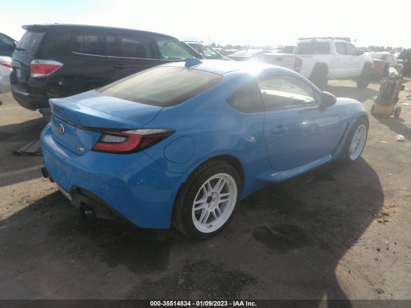 2022 TOYOTA GR86 VIN: JF1ZNBB11N9755743