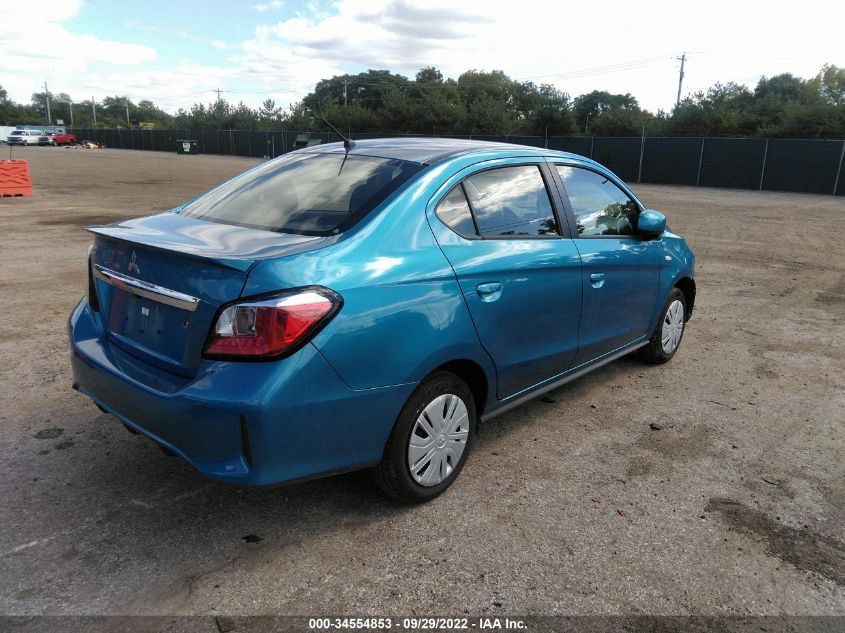 2022 MITSUBISHI MIRAGE G4 ES/LE/BLACK EDITION VIN: ML32FUFJ2NHF03929