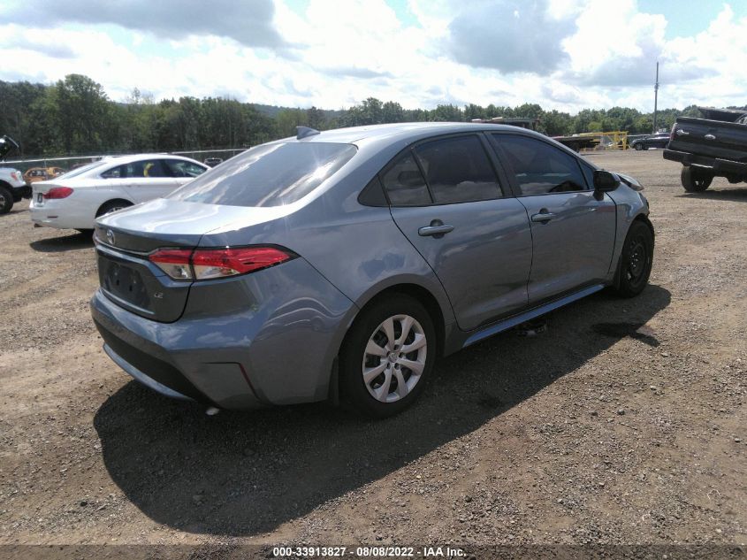 2022 TOYOTA COROLLA LE VIN: 5YFEPMAE2NP301742