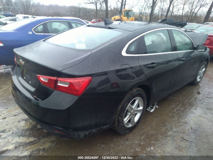 2022 CHEVROLET MALIBU LS VIN: 1G1ZB5ST3NF197376