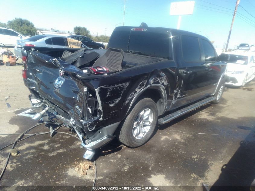 2021 RAM 1500 LARAMIE VIN: 1C6SRFJT7MN798863