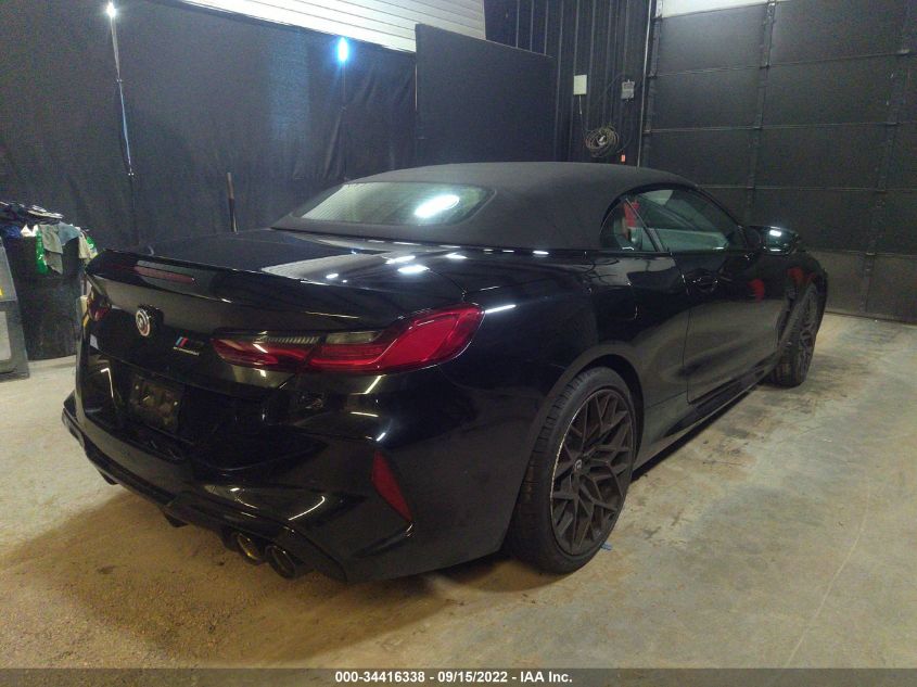 2023 BMW M8 COMPETITION VIN: WBSDZ0C07PCK30073