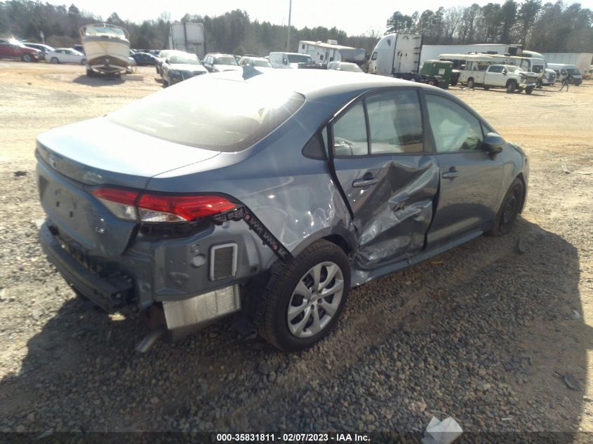 2022 TOYOTA COROLLA LE VIN: JTDEPMAE0NJ201434