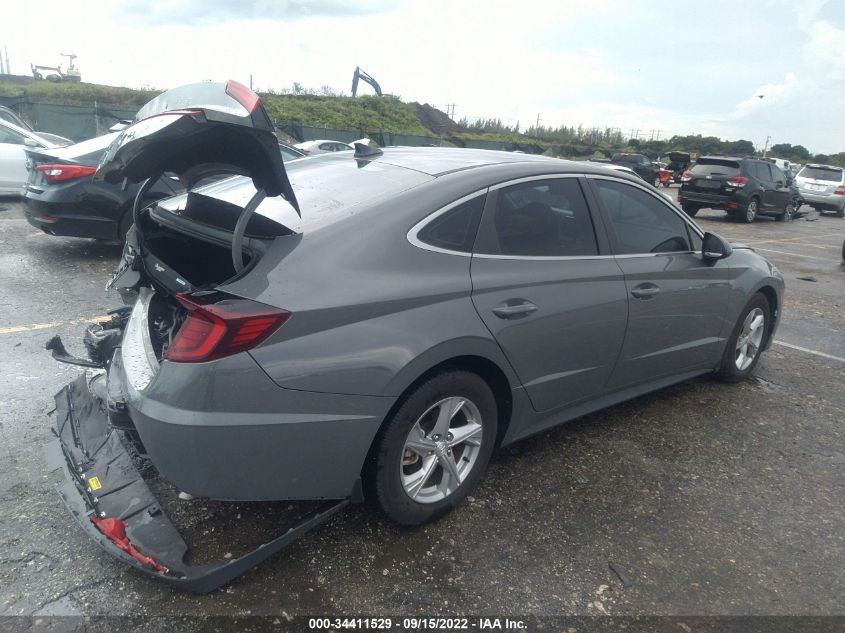 2021 HYUNDAI SONATA SE VIN: 5NPEG4JAXMH090489