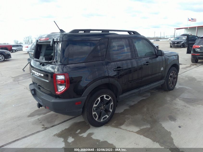 2022 FORD BRONCO SPORT OUTER BANKS VIN: 3FMCR9C6XNRD59916