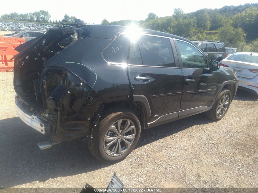 2022 TOYOTA RAV4 HYBRID LIMITED VIN: 4T3D6RFVXNU081759