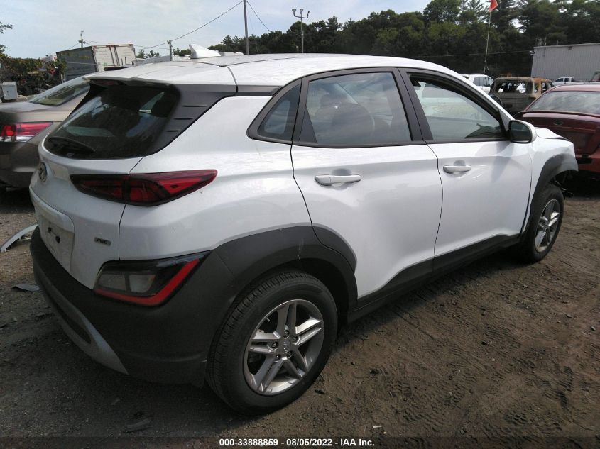2022 HYUNDAI KONA SE VIN: KM8K2CAB5NU795319