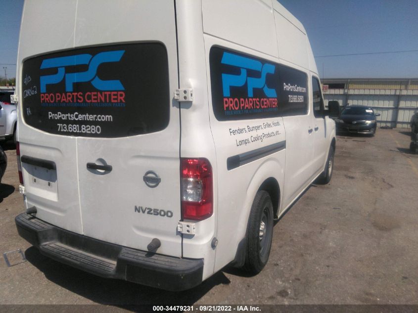 2021 NISSAN NV CARGO S VIN: 1N6BF0LY8MN800138