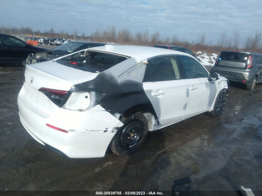 2022 HONDA CIVIC SEDAN EX VIN: JHMFE1F72NX001475