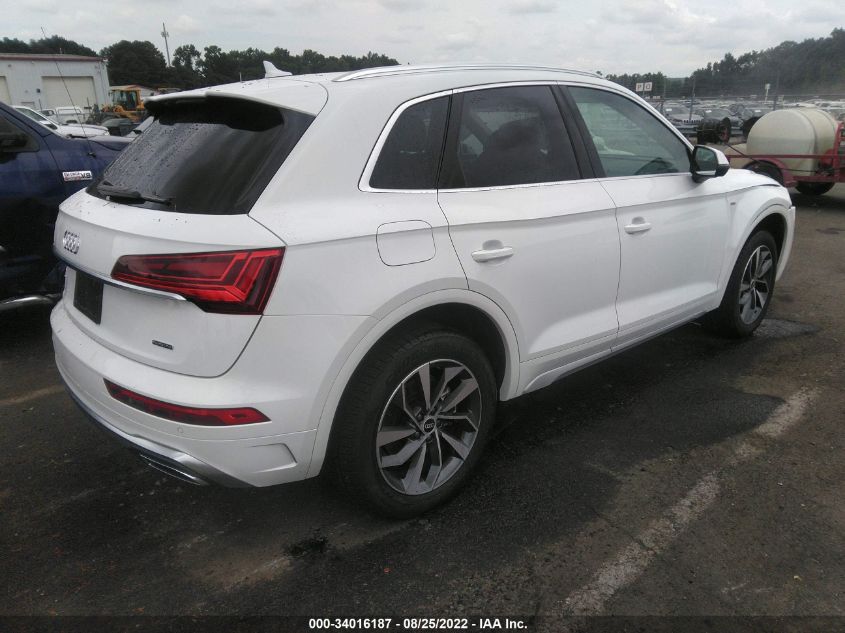 2022 AUDI Q5 S LINE PREMIUM PLUS VIN: WA1EAAFY6N2018269