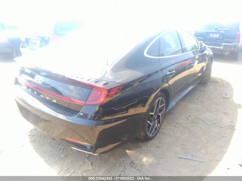 2022 HYUNDAI SONATA N LINE VIN: 5NPEK4JC1NH138060