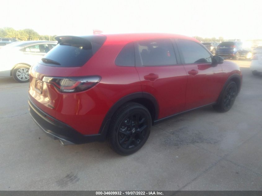 2023 HONDA HR-V SPORT VIN: 3CZRZ1H51PM706253