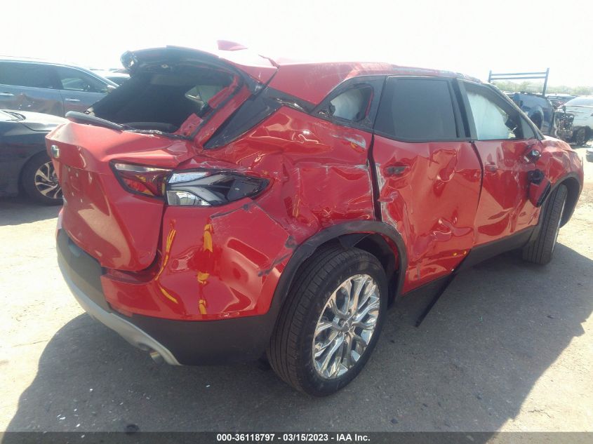 2022 CHEVROLET BLAZER LT VIN: 3GNKBCR48NS227826