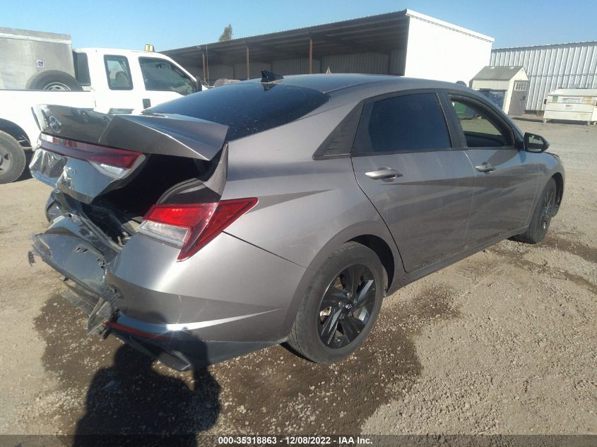 2022 HYUNDAI ELANTRA SEL VIN: KMHLS4AG9NU281950