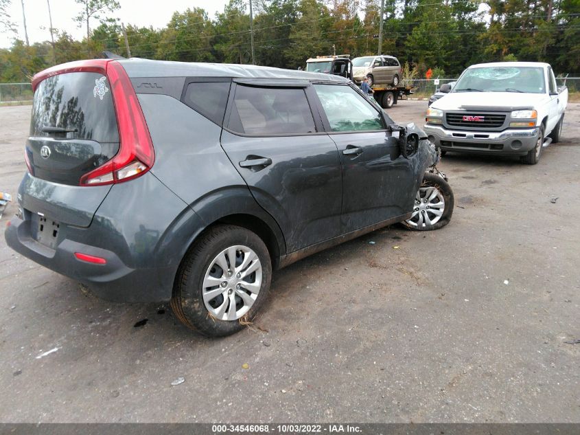 2021 KIA SOUL LX VIN: KNDJ23AU3M7763628