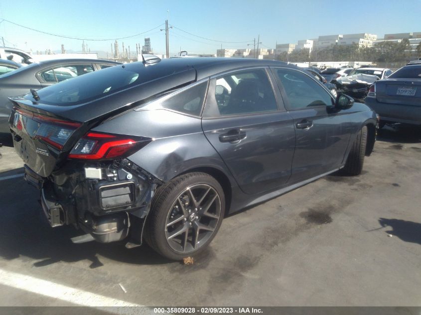 2022 HONDA CIVIC HATCHBACK SPORT TOURING VIN: 19XFL1H84NE000776