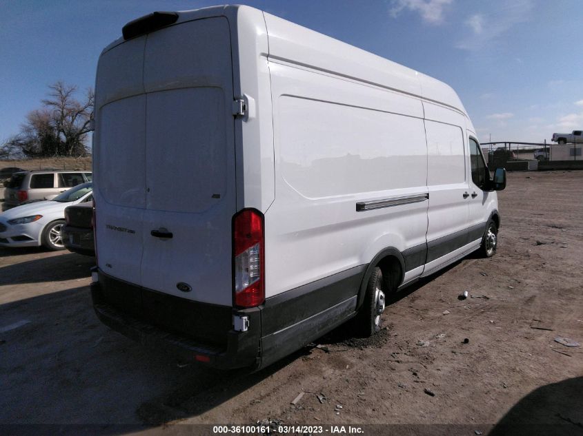 2022 FORD TRANSIT CARGO VAN VIN: 1FTBR3U89NKA50830